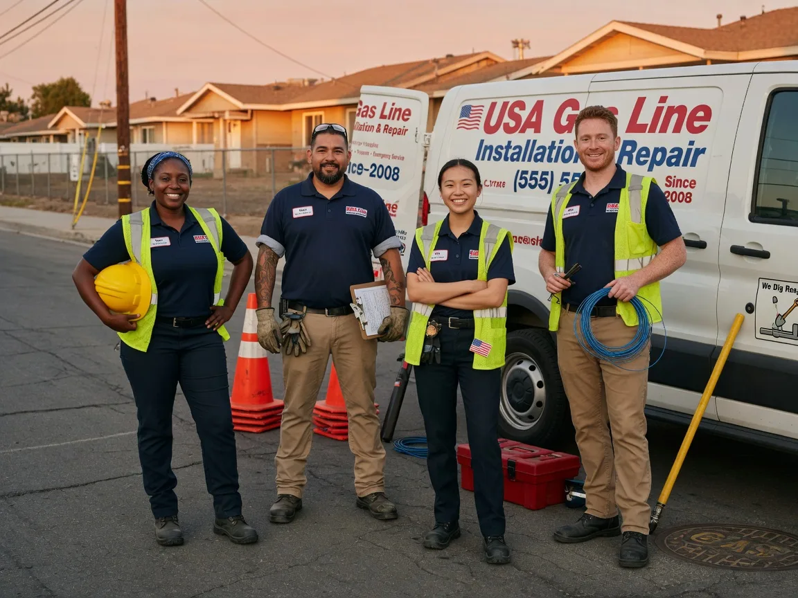 Gas Line Installation company in Ward, AL